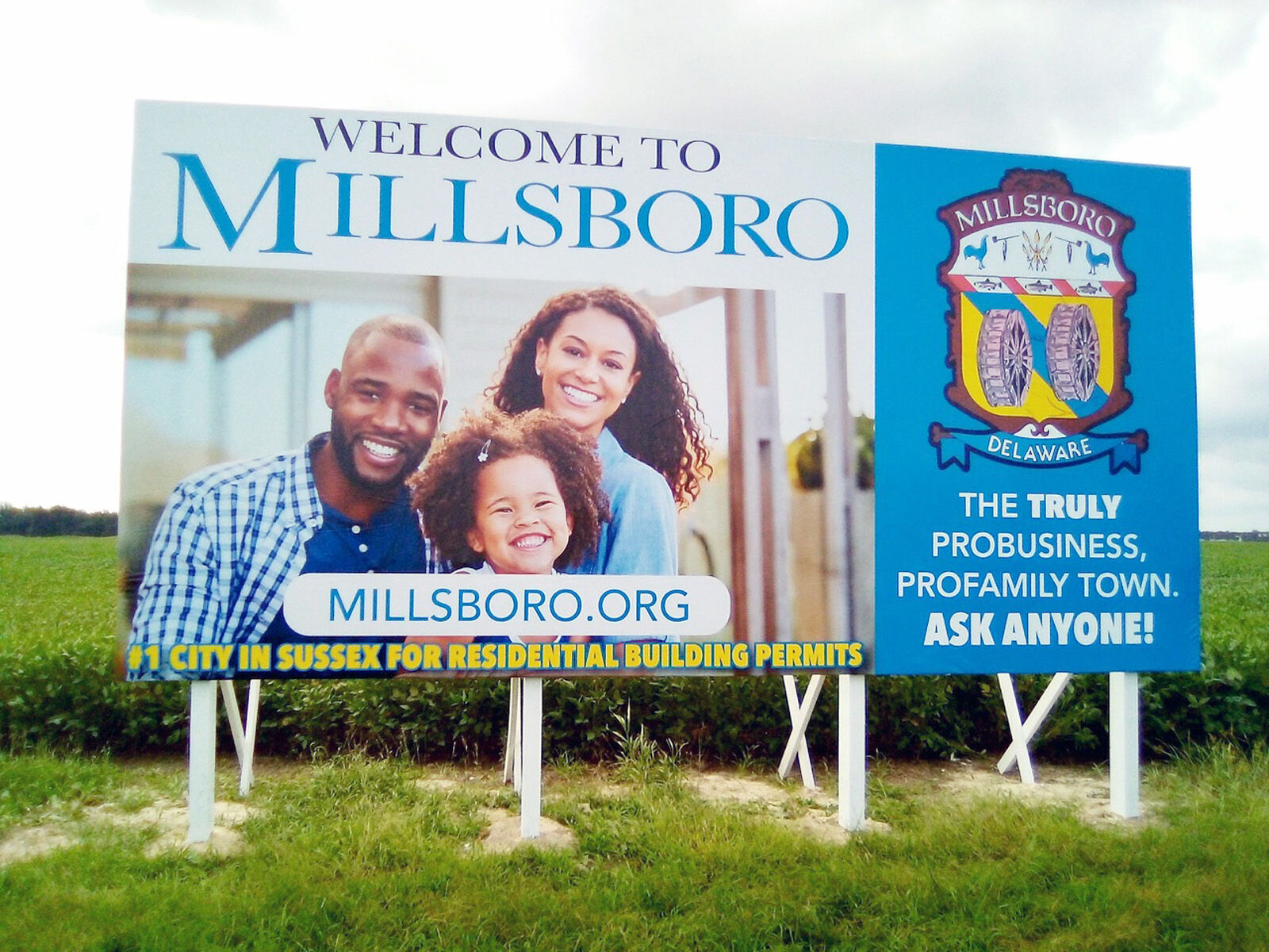 Millsboro billboard